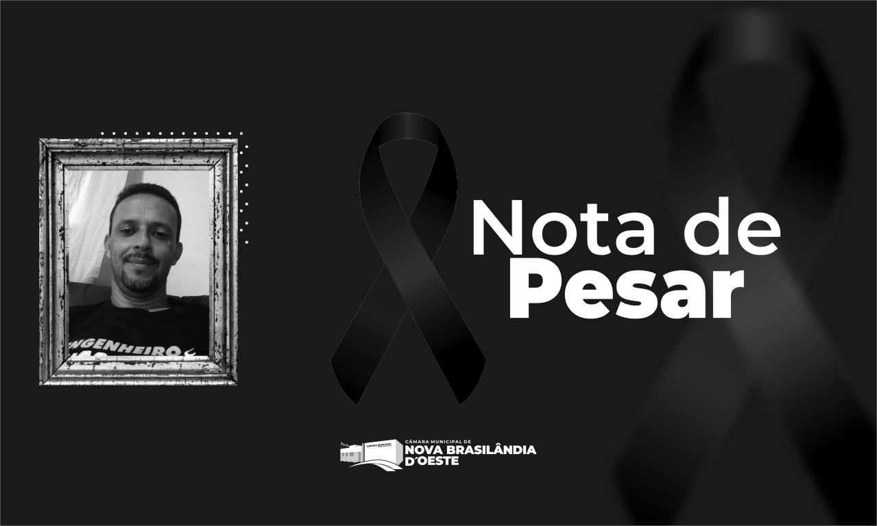 Câmara Municipal emite Nota de Pesar pelo falecimento de Osni Schneider