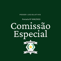 Portaria 008/2022 - Comissão Especial