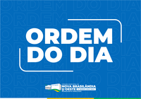 Ordem do dia para a 14° Sessão Ordinária